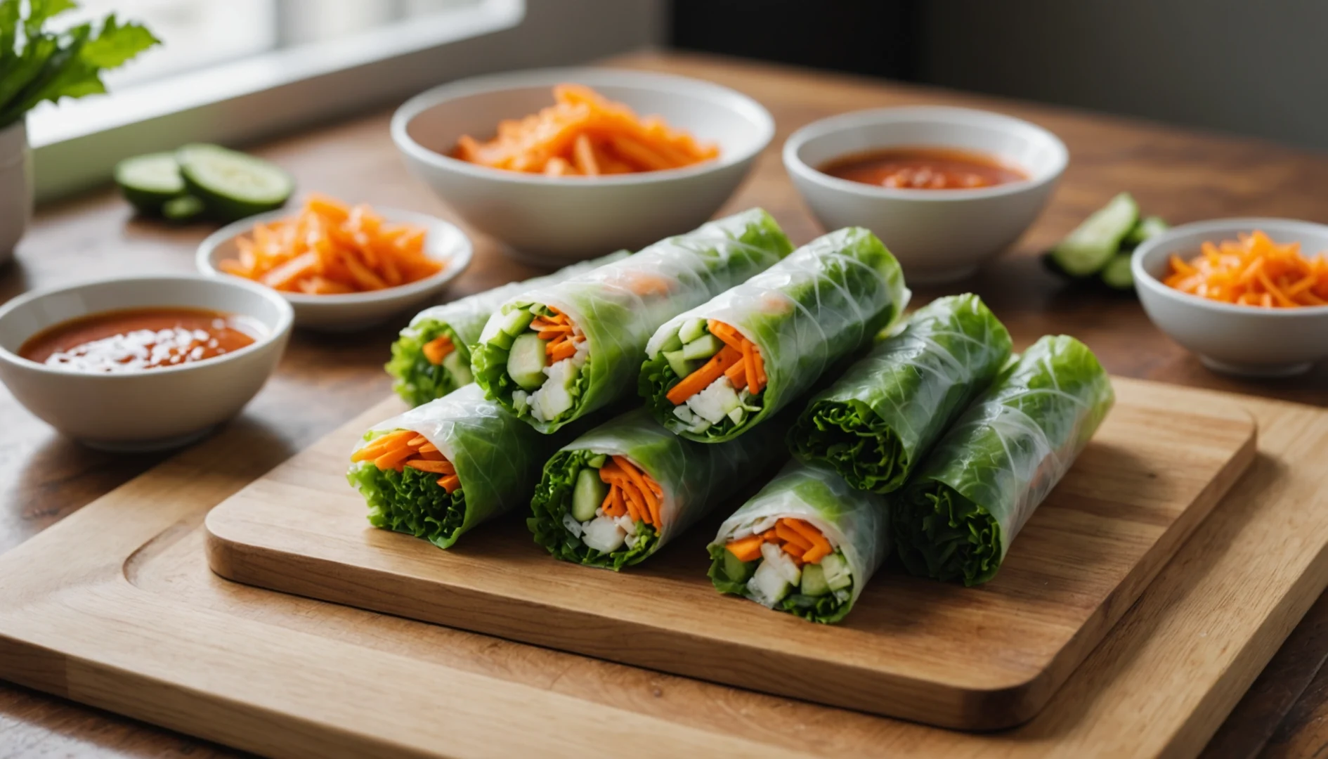 rouleau printemps vegan
