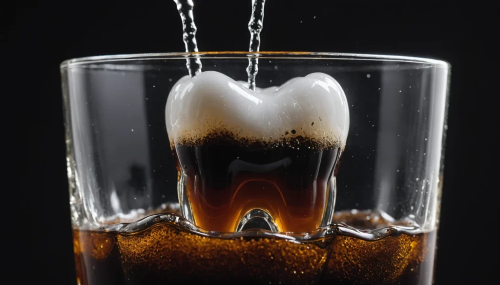 effet du coca sur les dents