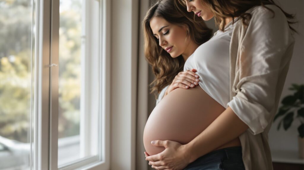 ventre 8 semaines de grossesse