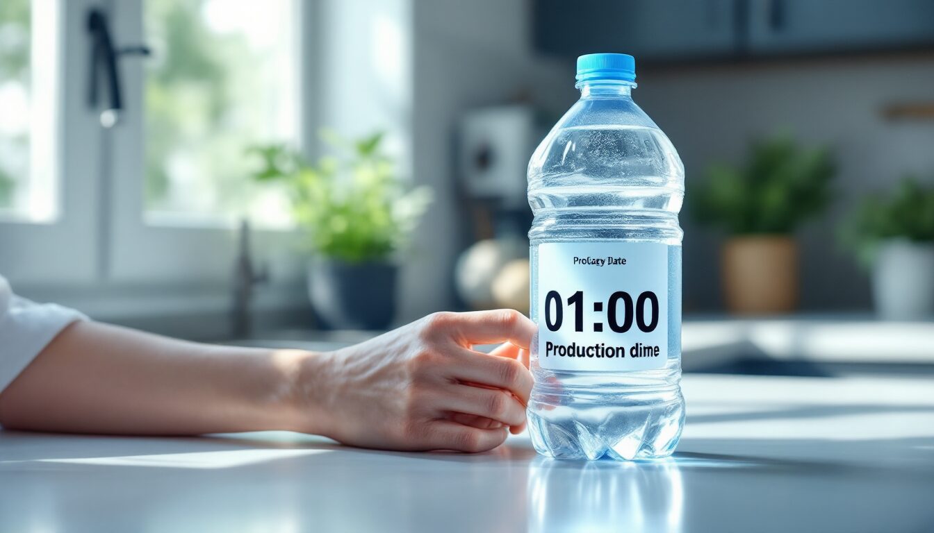 combien de temps se conserve l'eau en bouteille plastique