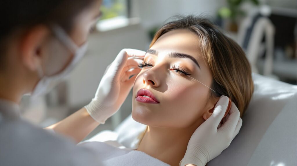 extension de cils : danger