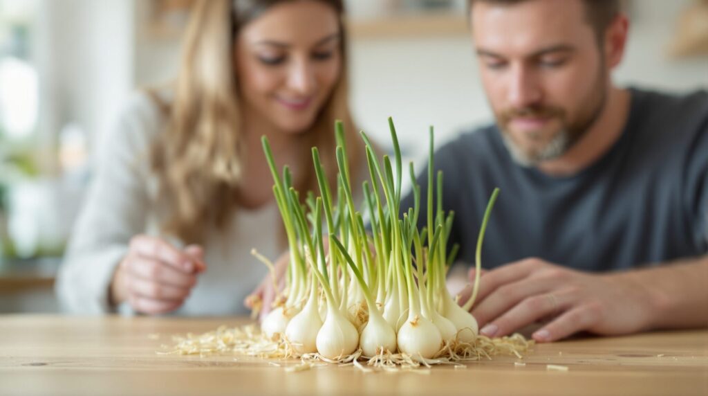 peut on manger des oignons germés