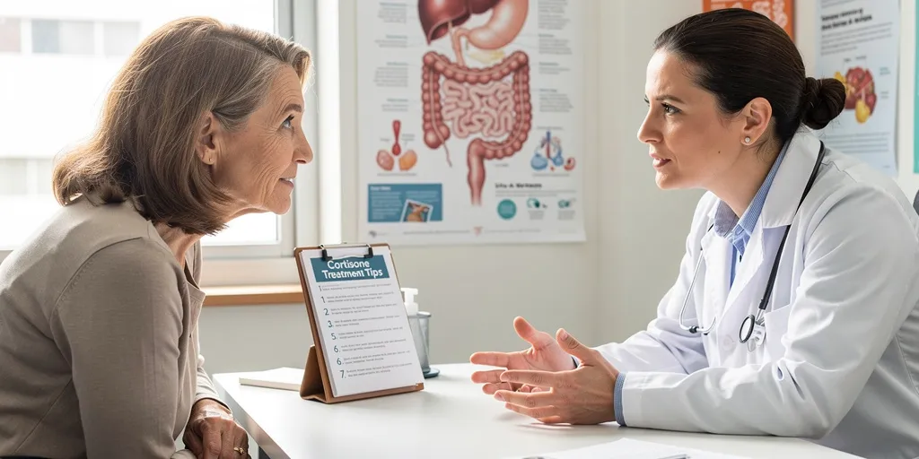 cortisone et estomac