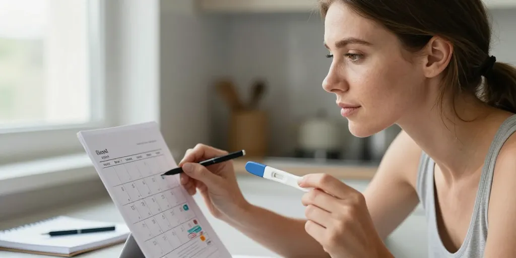 calcul des règles menstruelles