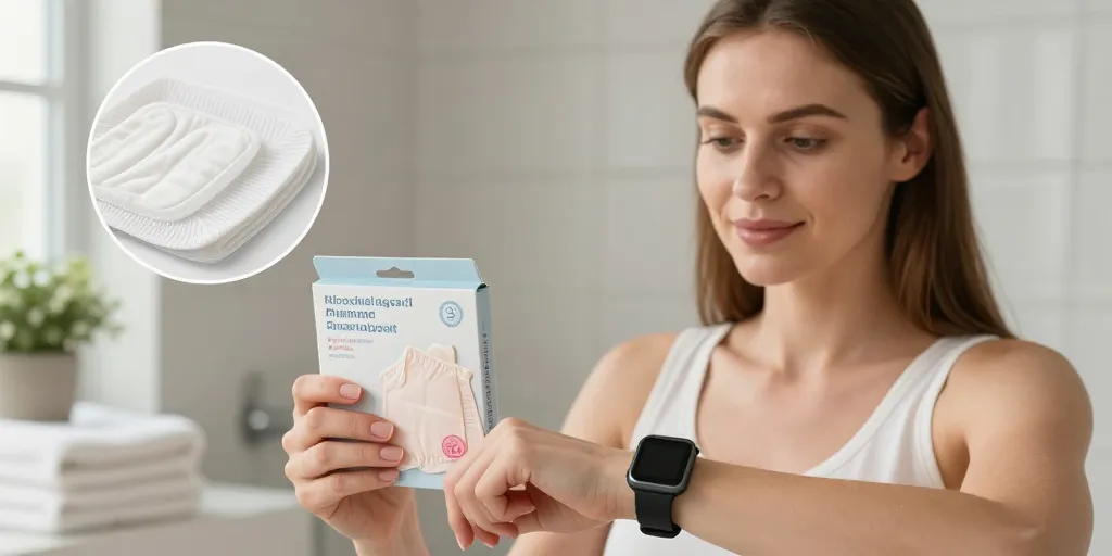 Combien d'heures peut-on porter une culotte menstruelle ?