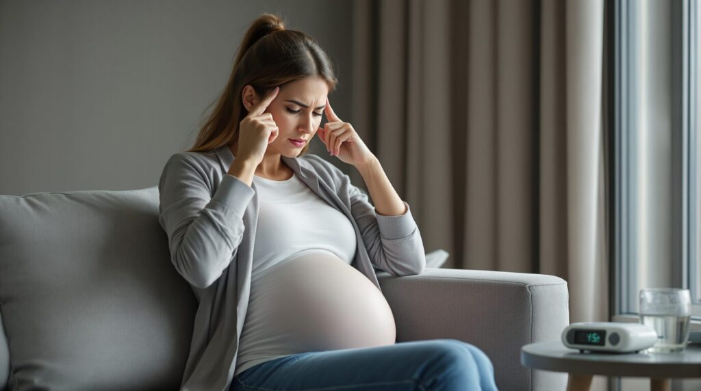 mal a la tete et grossesse