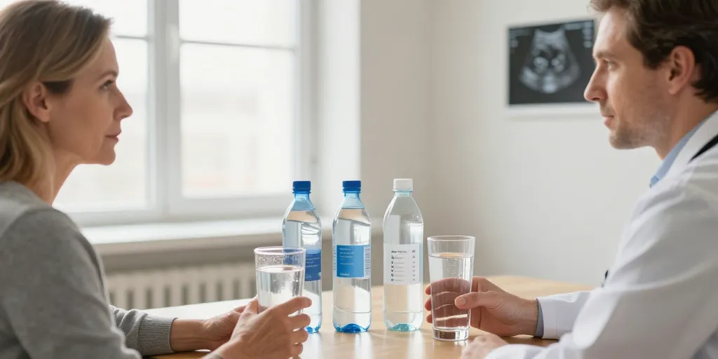 quelle eau boire quand on a des calculs rénaux