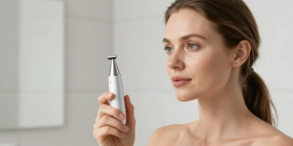 epilation poils du nez femme