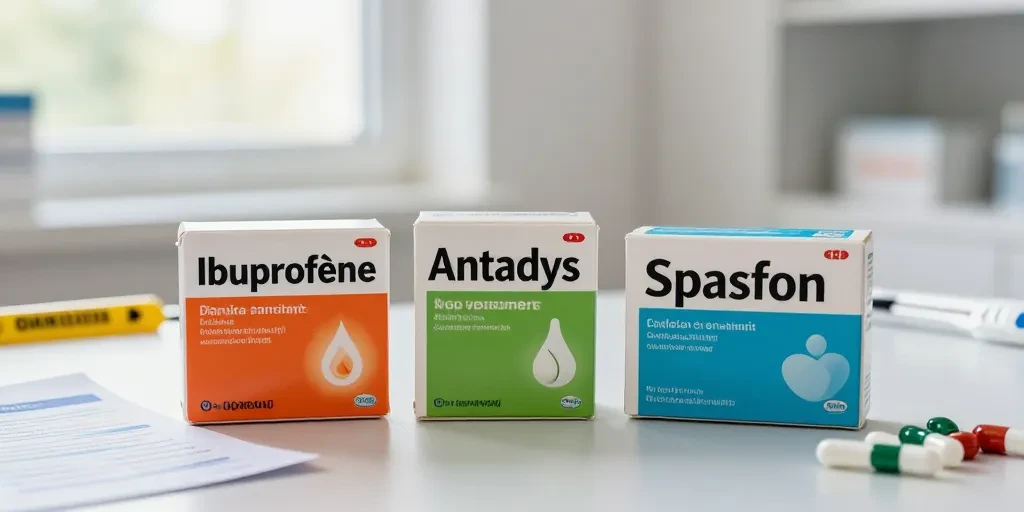 médicament pour règle douloureuse sans ordonnance